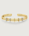 product image of the mixed metal cuff bracelet by Camóre