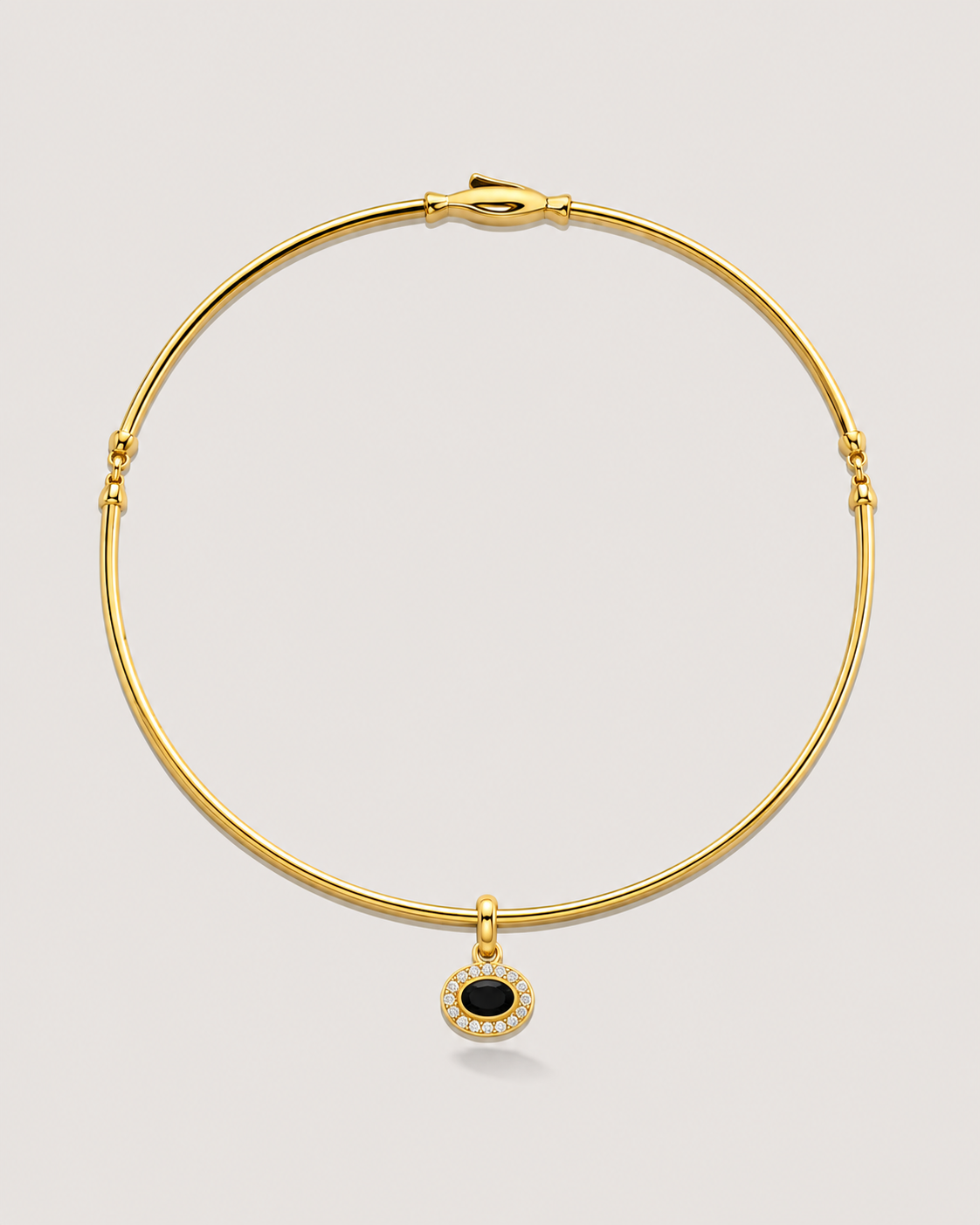 Onyx Halo Choker