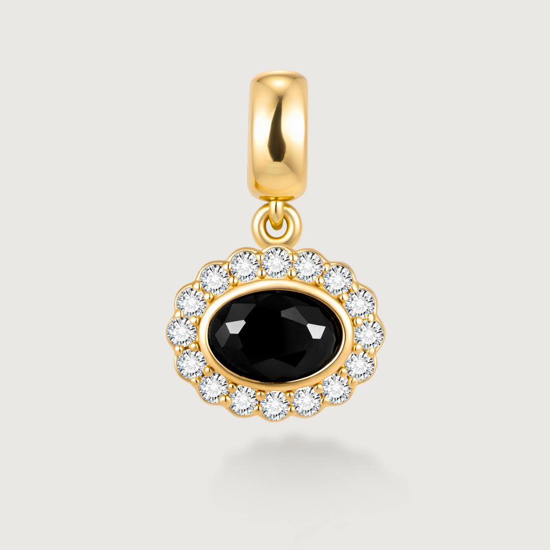 Onyx Halo Charm