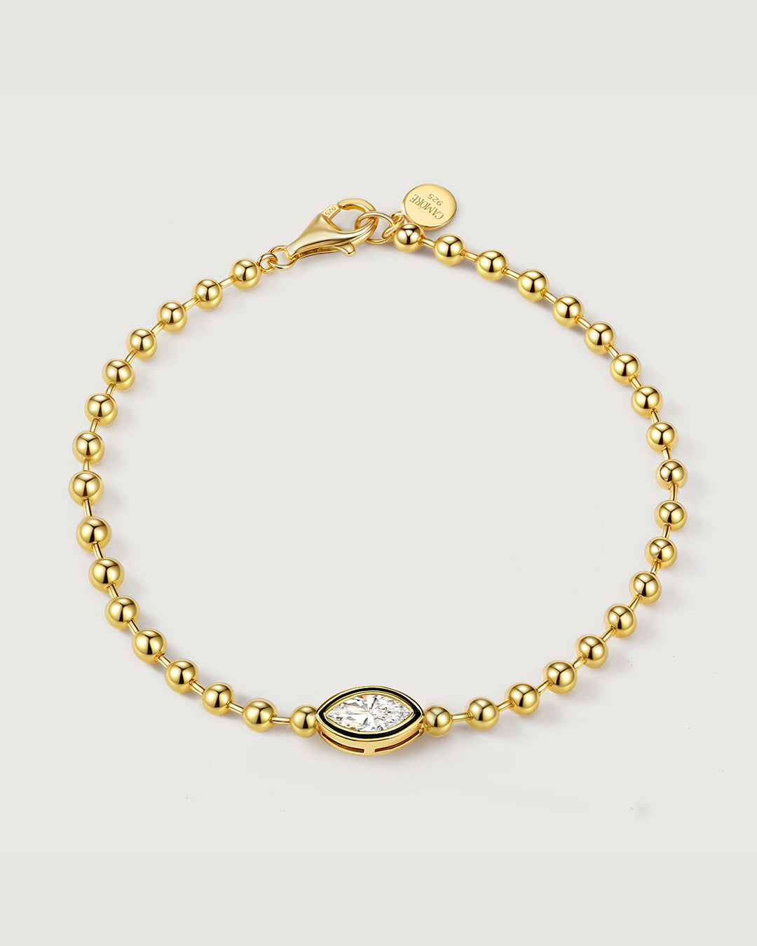 product shot of the marquise beaded bracelet by Camóre