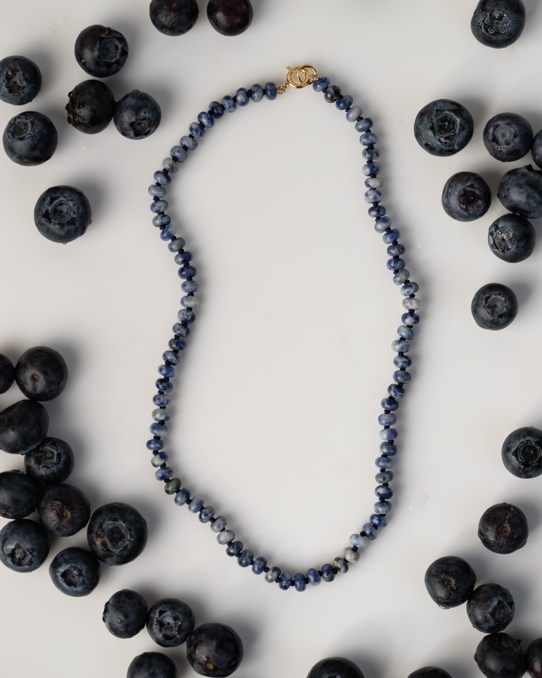 Dewdrop Necklace in Blueberry
