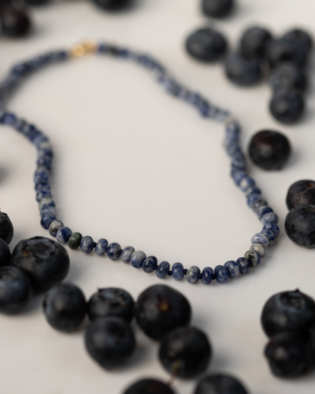 Dewdrop Necklace in Blueberry