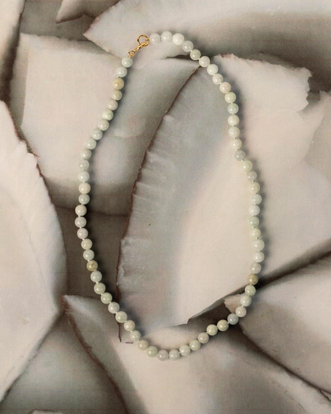 Dewdrop Necklace in Coconut