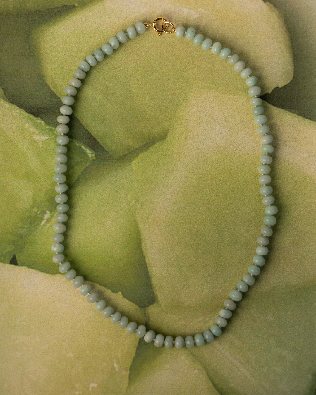 Dewdrop Necklace in Honeydew