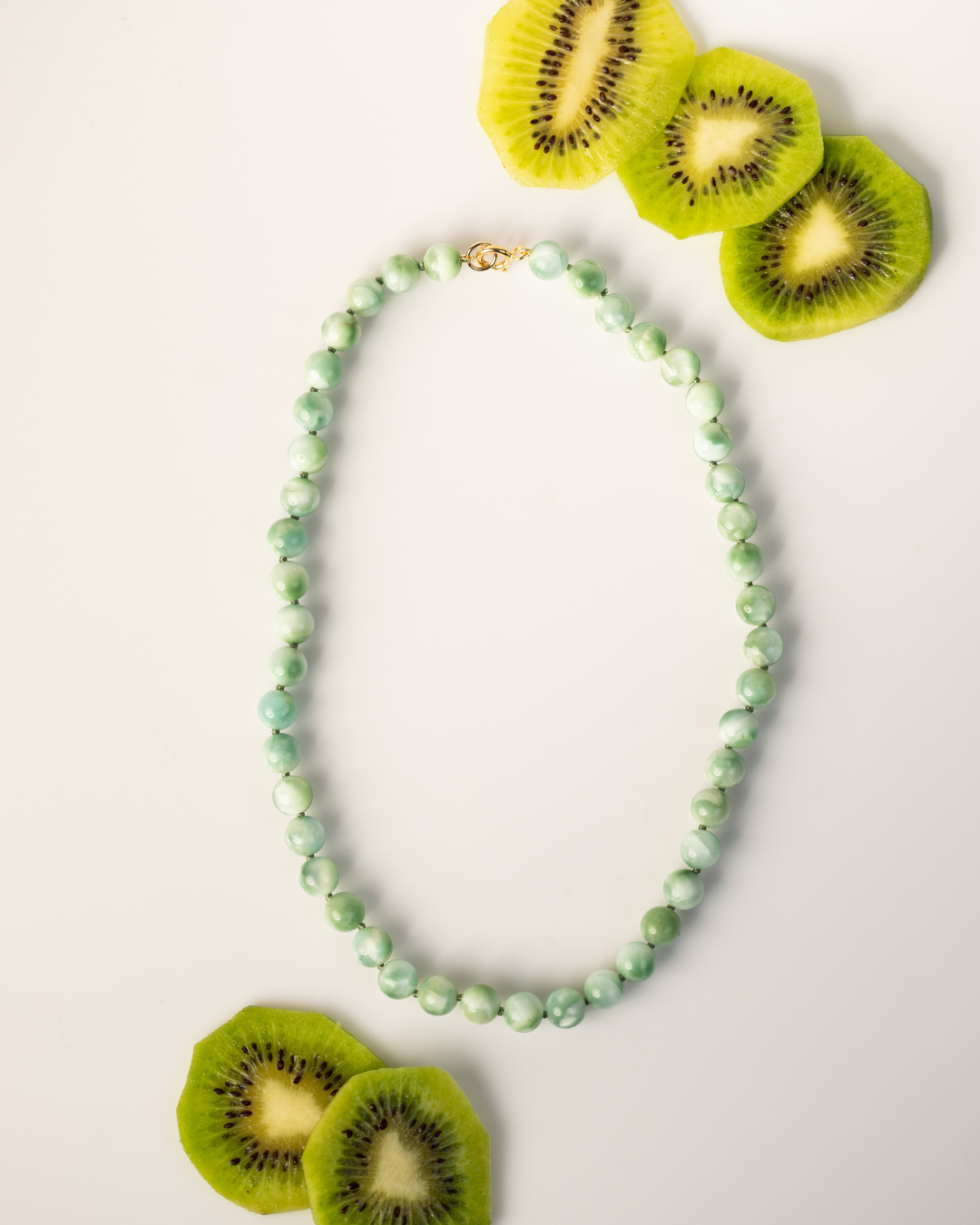 Dewdrop Necklace in Kiwi