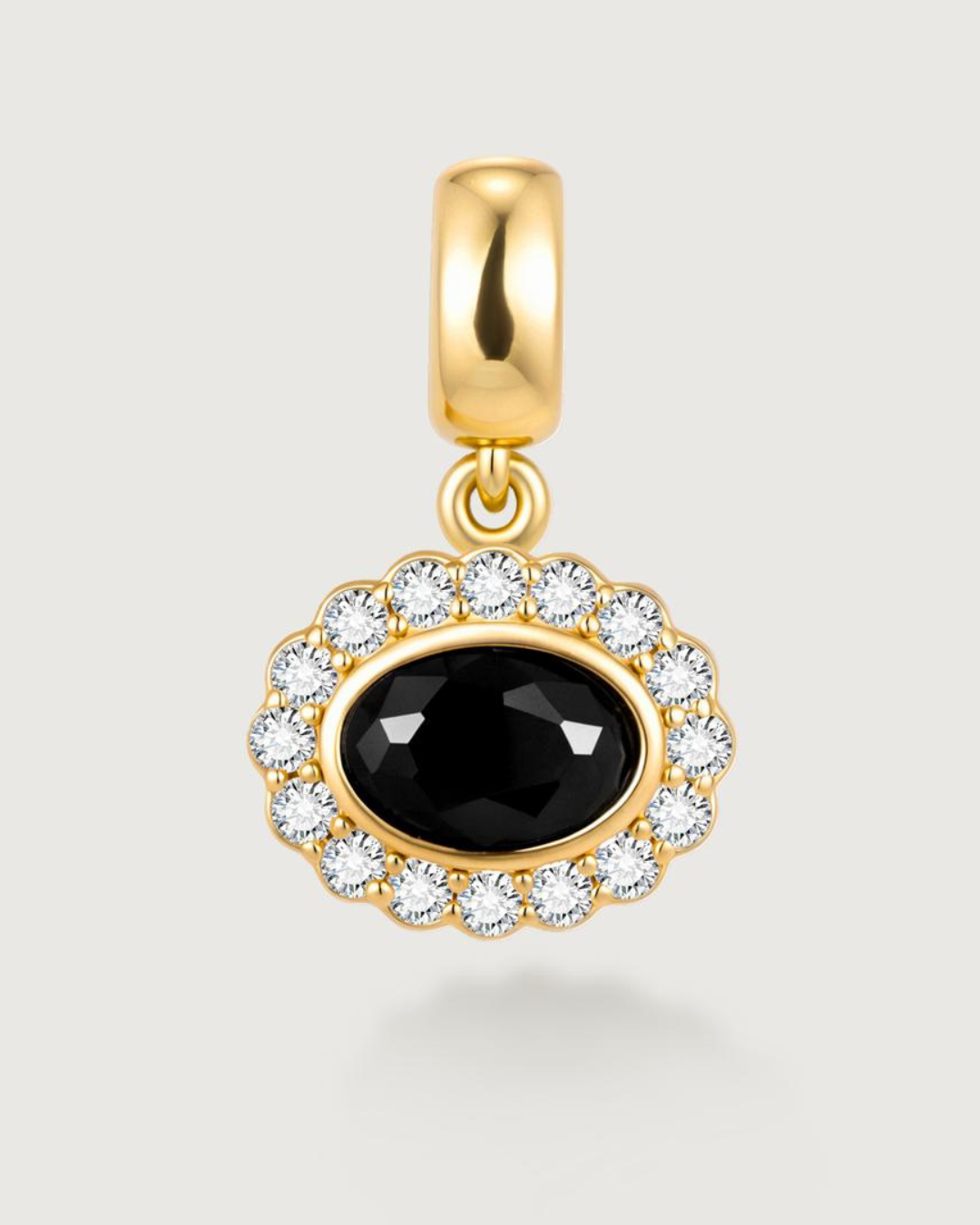 Onyx Halo Charm