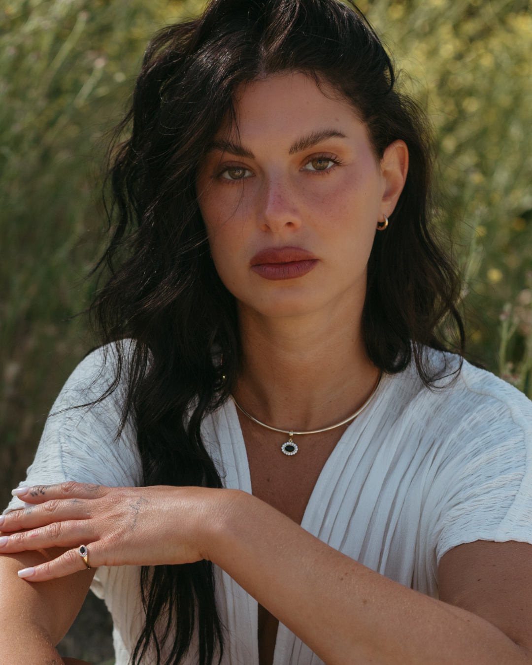Onyx Halo Choker