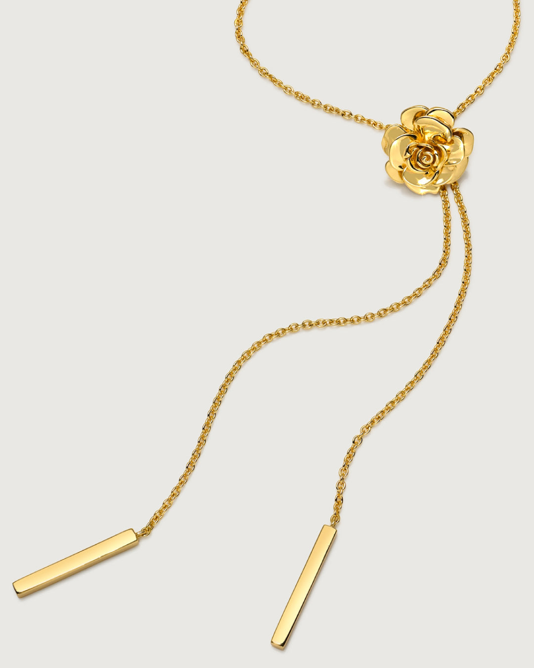 Rose Bolo Necklace